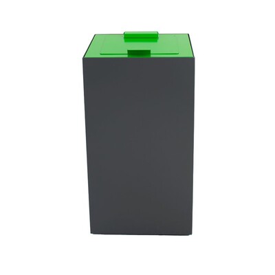 Bomabin Select Modus - 90 l - GRIS - couvercle fermé - VERT