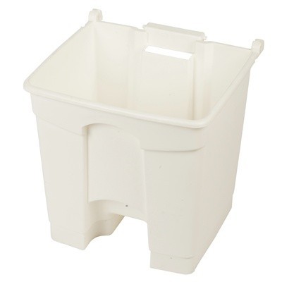 Bomabin Select Pedal Classic - 30 l - WIT - zonder deksel