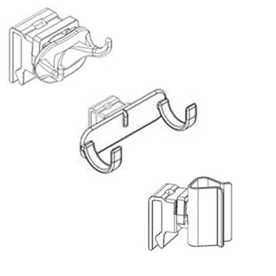 Set clips accessoires C-shuttl