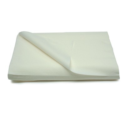 Torchon usage unique - 70 x 50 cm - 80 g/m² - BLANC - paquet de 50 pièces