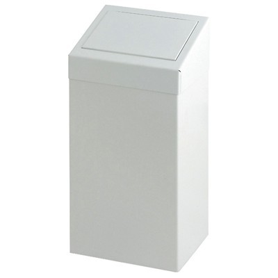 Poubelle en métal pushklep 50L