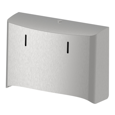 Admire toilet roll dispenser duo mini jumbo - STAINLESS STEEL