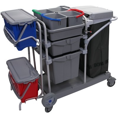 ConceptCar 1054 DR Top-Down + trolley - with quiet rubber casters and drawers