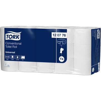 Tork Universal Toilet Paper Roll 2ply 50,8mx10cm 30x1pcs (Toilet Basic, 2-ply) - 120776