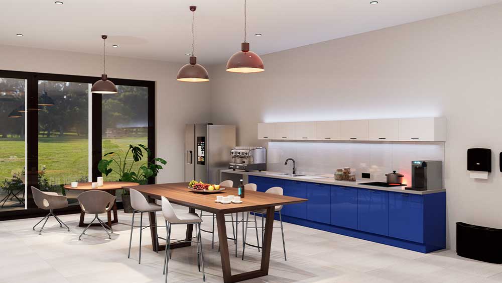 Tout pour une kitchenette propre