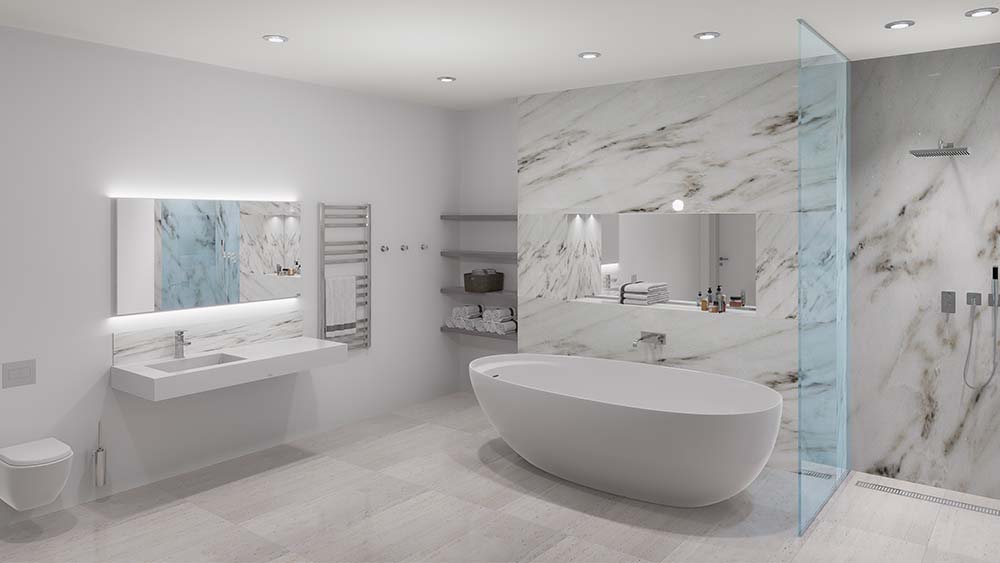 Solutions for a hygienic bathroom