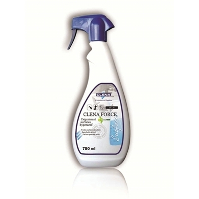 100115: CLENA Force - dégraissant surfaces hyperactif - 750 ml