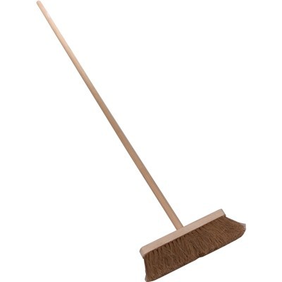 102315: Balai coco 30cm avec manche en bois 140cm