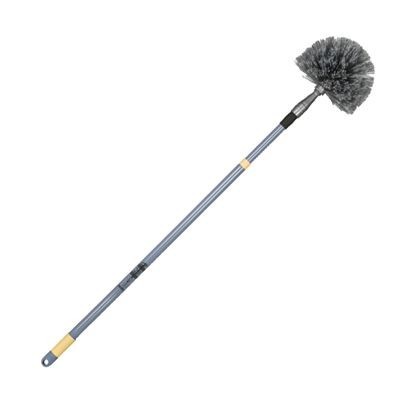 113164: Tte-de-loup rond en PVC avec manche telescopique 84 - 150 cm
