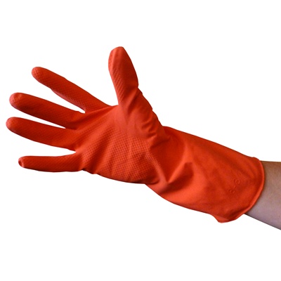 119324: Gants de ménage - ROUGE - SMALL