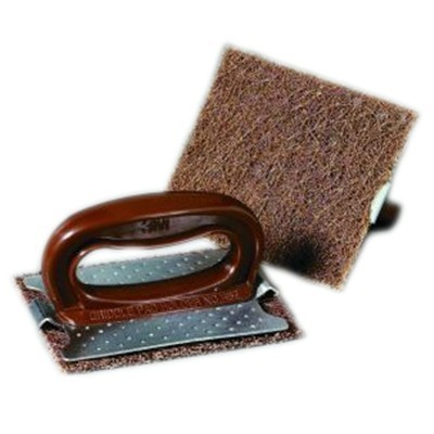 130517: Support + tampon à récurer Scotch Brite 82