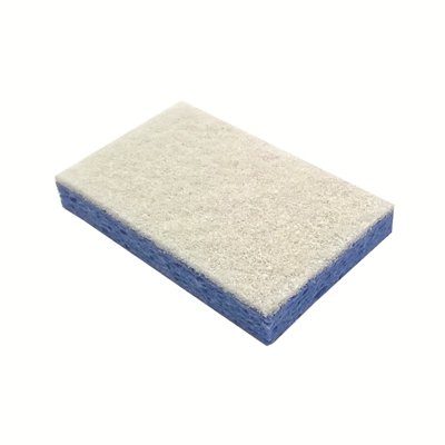 344391: Éponge à récurer cellulose - 14 x 9 cm - BLEU/BLANC