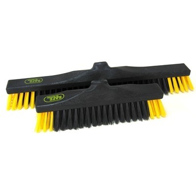 170030: Balai atelier industrie - 30 cm - NOIR/JAUNE