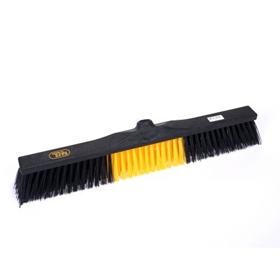 170260: Balai de rue industrie - 60 cm - NOIR/JAUNE