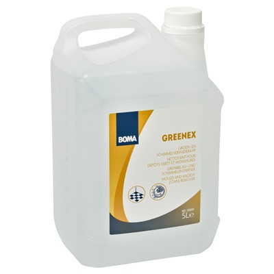 205834: Greenex nettoyant pour dépôts et moisissures - 5 l (BE: BE-REG-00152, NL: 14485N, FR: 42594, LUX: 137/15/L) (Lot: 2024118746)