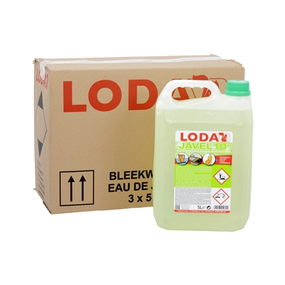 209999D: Eau de javel 10° - 3 x 5 l
