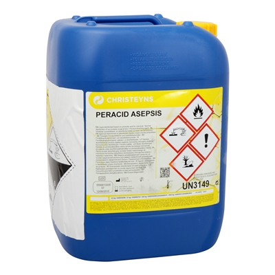 210379: Peracid Asepsis - 20 l - 22 kg (BE: 3210B - Ce produit est un produit biocide affecté au circuit restreint, NL: 15456, FR: 37766) (lot: 15112024A15)