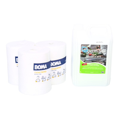 220254: Kit de recharge Clean-Wipes + CLENA DASR