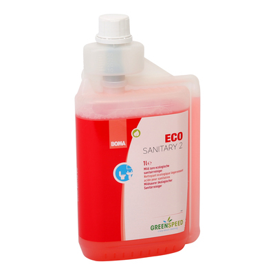 293502: Eco Sanitary 2 flacon doseur non-remplissable 20 ml Dosy Mono - 1 l