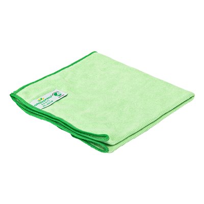 511000: Lavette microfibres Greenspeed Basic - 40 x 40 cm - VERT