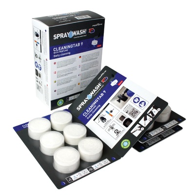 370222: SprayWash CleaningTab 9 - Parfumé - 18 pièces