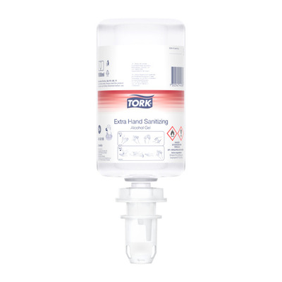 424103: Tork Gel hydroalcoolique Mains Extra - 1 l - 424205