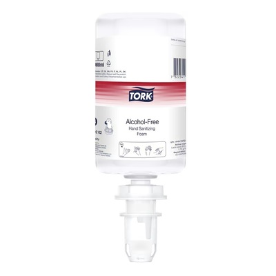 520202: Tork Mousse désinfectante sans alcool - 1 l - 520202