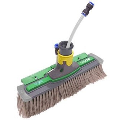 550525: nLite brosse haute performance complète - fibres non fleurées - GRIS- 28 cm