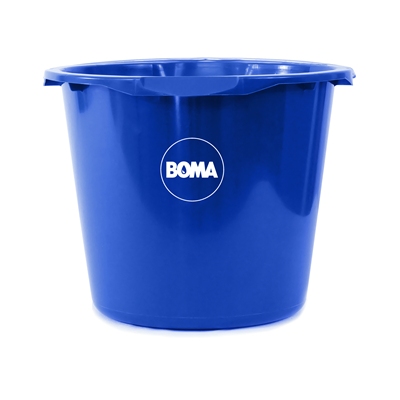 610378: Seau - rond - 12 l - BLEU