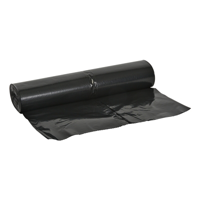 760007: Sac BD - 70 x 110 cm - T45 - 115 l - NOIR - rouleau 25 pièces