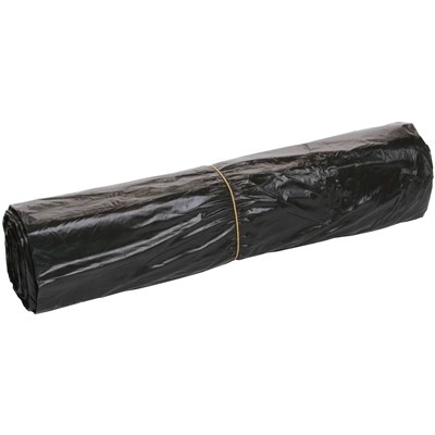 650350: Sac HD - 63 x 70 cm - T15 - 50 l - NOIR - rouleau 50 pièces