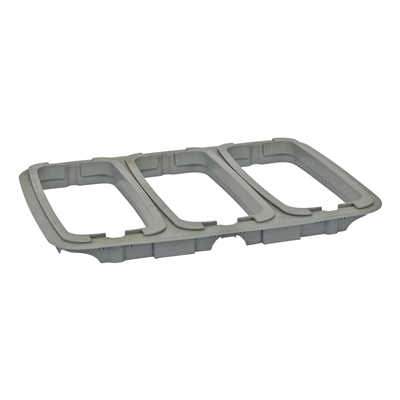 732086: Adaptateur Click-in pour porte-sac simple - répartition 1/3-1/3 - 1/3