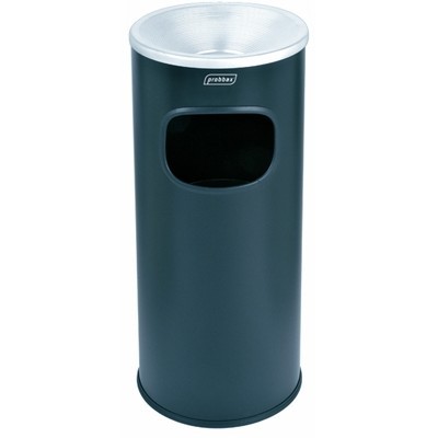 748040: Bomabin Outdoor Olly - poubelle-cendrier - 30 L - NOIR