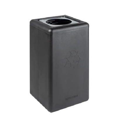 750093: Bomabin Select Brick - 65 l - NOIR - couvercle GRIS