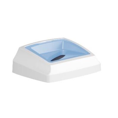 750415: Couvercle pour Bomabin Select Fit - 50 l - BLANC/BLUE - ouverture papier