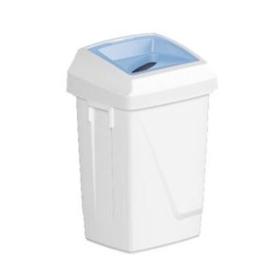 750425: Bomabin Select Fit - 50 l - BLANC - couvercle papier BLEU