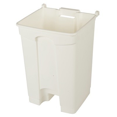 755404: Bomabin Select Pedal Classic - 45 l - BLANC - sans couvercle