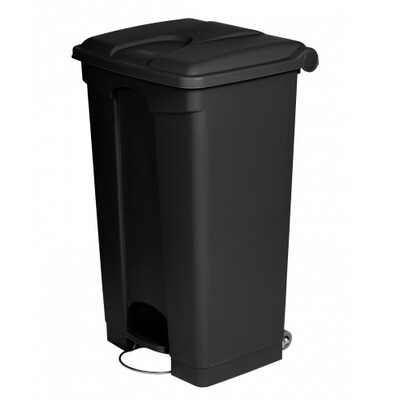 755458: Bomabin Select Pedal - 90 l - NOIR - couvercle NOIR