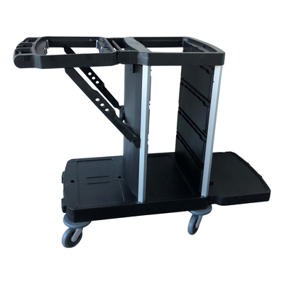 762410: Greenspeed C-Shuttle 250 avec support de sac à déchets pliable et plateforme pour système de nettoya