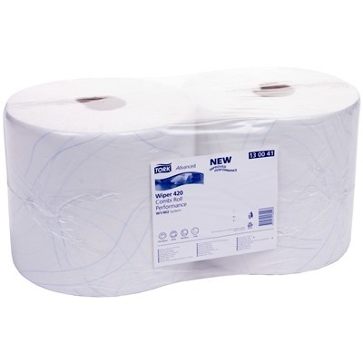 771054: Tork Advanced Wiper 420 2ply 255m x 24cm 2pcs - 130041
