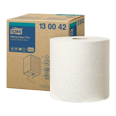 771785: Tork Wiping paper Plus - 2 plis - 255 m x 25.8 cm - 130042
