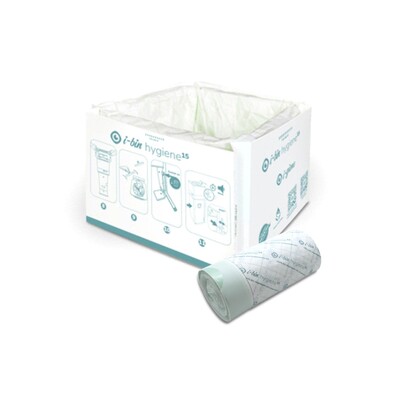 774991: Boîte i-bin avec 4 cassettes de recharge et 4 rouleaux de sacs à déchets