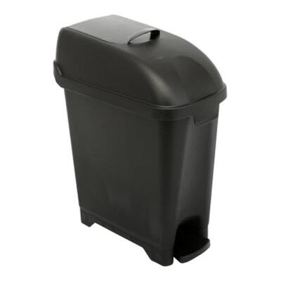 776907: Admire poubelle hygiène féminine - 10 l - modèle au sol - NOIR