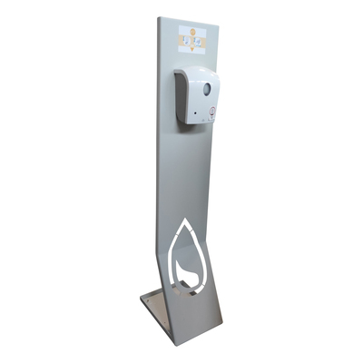777935: Station d"hygiène des mains Tosca 2 Sensor - colonne + distributeur sensor rechargeable