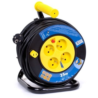 900413: Enrouleur de câble - 25 m - 3 x 1,5 mm²