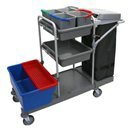 Conceptcar Chariots De Nettoyage Avec Sytme Mops  Poches/velcro