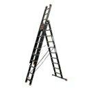 Échelles Coulissantes Convertibles Avec Stabilisateurs